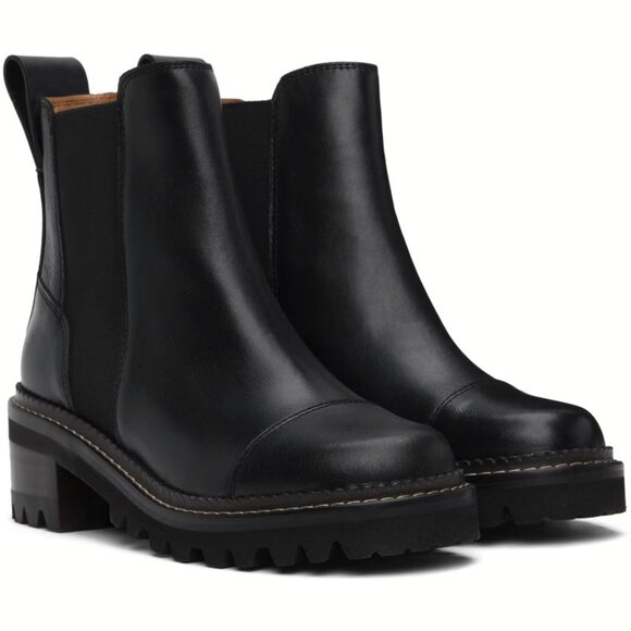 NEW See By Chloe - Size EU 41 (US 10-10.5), Women's Mallory Chelsea Boots, Black - Picture 3 of 4